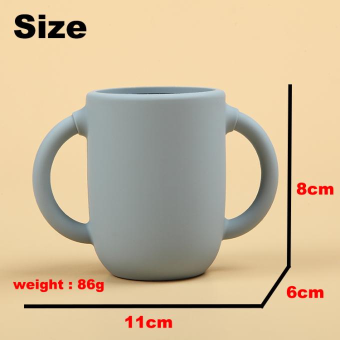 Taza del agua del silicón del entrenamiento del niño de 2021 niños orgánicos del nuevo diseño para el bebé