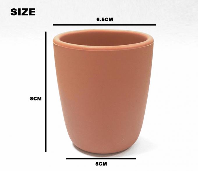 2021 niños libres irrompibles de las tazas de Sippy del bebé del silicón de las tapas de la taza de BPA Sippy