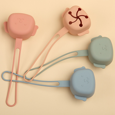 Multifunctional Portable silicone dummy case Puppy Shaped For Travel