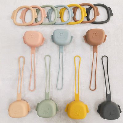 Multifunctional Portable silicone dummy case Puppy Shaped For Travel