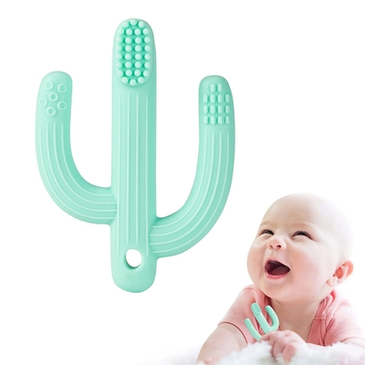 Stylish FDA Approved Dust Proof Silicone Teething Toy For Baby Shower