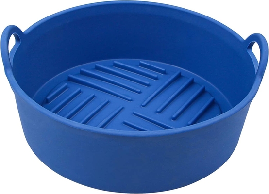 BPA Free Unbreakable OEM ODM Available Air Fryer Silicone Pot Safe In Dishwasher