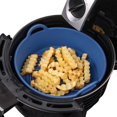 BPA Free Unbreakable OEM ODM Available Air Fryer Silicone Pot Safe In Dishwasher