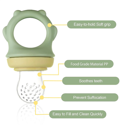 11Pcs Precise Comfortable Food Feeder Pacifier set For Baby Feeding