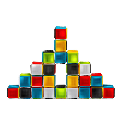 Baby Educational Press And Stay Sensory Blocks For Developing Engineering Skills