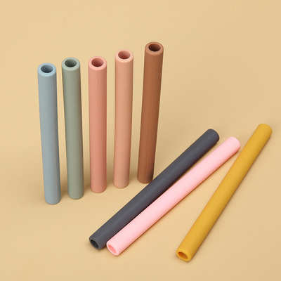 BPA Free Baby Bottle Cup Drinking Silicone Smoothie Straws Reusable