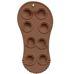Shoe Shaped Children Silicone Pop Fidget Toy Stress Relieved Soft Baby Teether