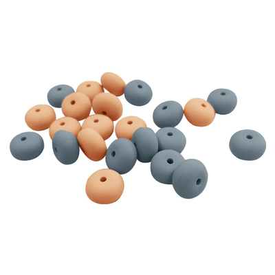 Food Grade Chewable Silicone Beads Teether High Strength For Baby