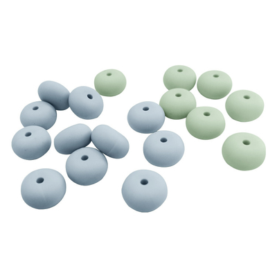 Food Grade Chewable Silicone Beads Teether High Strength For Baby