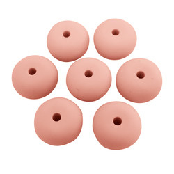 Food Grade Chewable Silicone Beads Teether High Strength For Baby