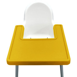 Slip Resistant Baby Feeding Highchair Placemat Silicone Dining Table Mat