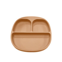 Baby Silicone Suction Divided Plate Toxic Free OEM Food Grade Silicone Section Plate