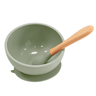 Heat Resistant Silicone Placemat Bowl Latex Free Silicone Suction Baby Bowl
