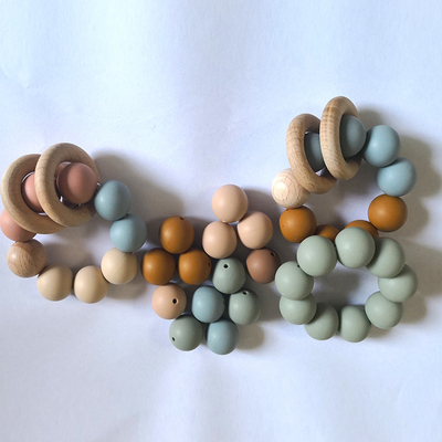 Safe Baby 19mm Silicone Beads FDA Silicone Necklace Beads Food Grade