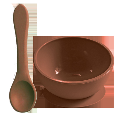 Custom Colorful Baby Weaning Silicone Suction Bowl Non Toxic Food Grade