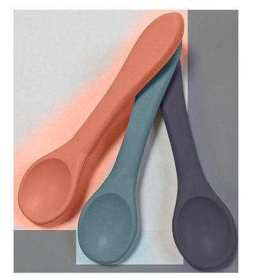 Reusable Soft Baby Silicone Weaning Spoons BPA Free Eco Friendly