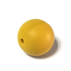 FDA Baby Chew 15mm Silicone Beads Teether For Necklaces