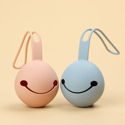 Caja robusta portátil del pacificador del silicón de la correa multifuncional para el viaje