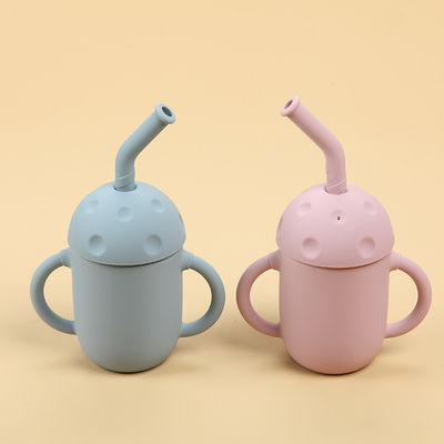 No el resbalón maneja el entrenamiento del niño de las tazas del entrenamiento del silicón para las muchachas de los muchachos