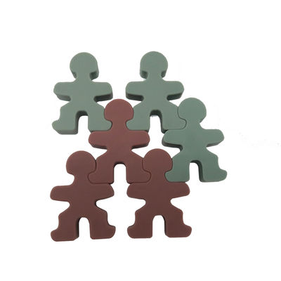 Productos de silicona para bebés ligeros no tóxicos con textura lisa